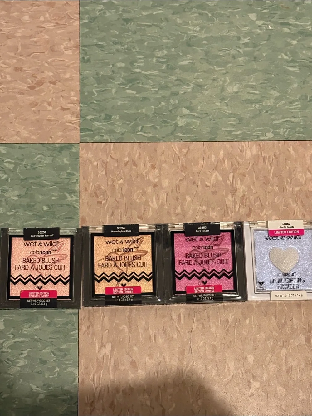Wet N’ Wild Limited edition set of blushes and highlighter. New, sealed, ltd ed